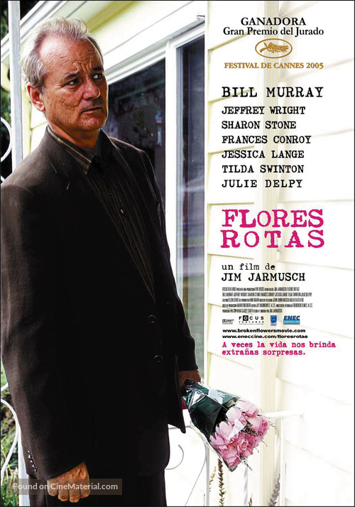 Broken Flowers - Uruguayan Movie Poster