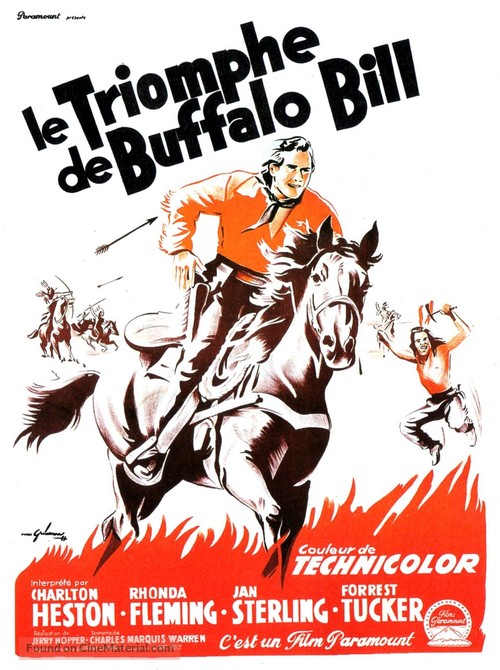 Pony Express - French Movie Poster