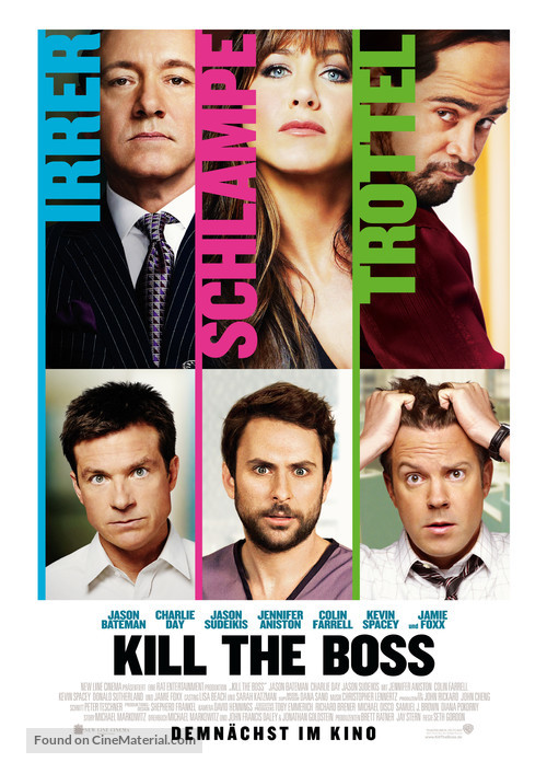 Horrible Bosses - German Movie Poster