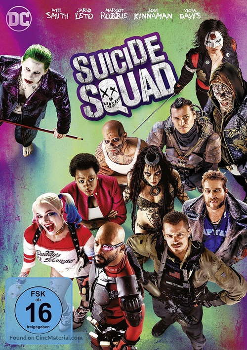 Suicide Squad - German Movie Cover