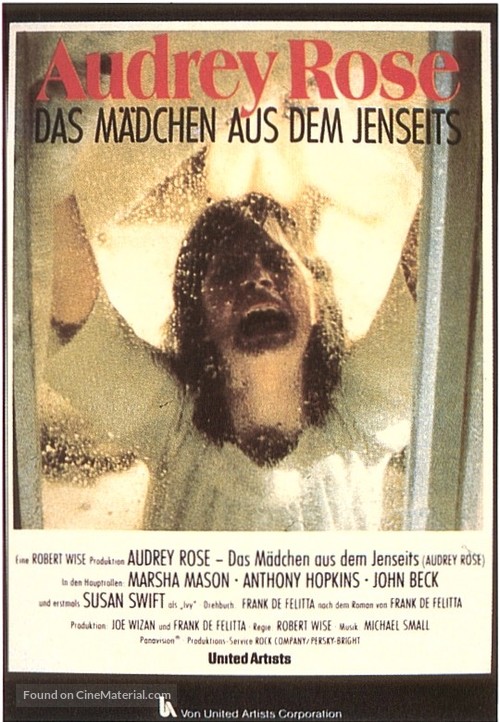 Audrey Rose - German Movie Poster