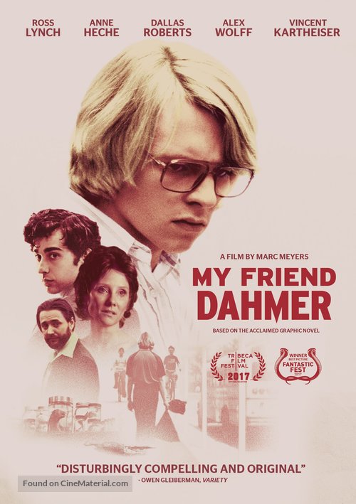 My Friend Dahmer - DVD movie cover