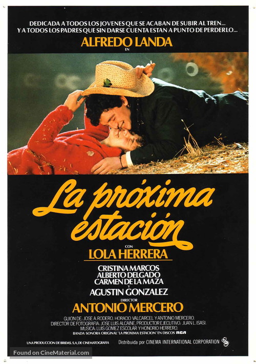 Pr&oacute;xima estaci&oacute;n, La - Spanish Movie Poster
