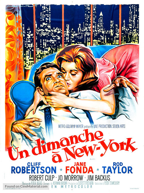 Sunday in New York - French Movie Poster