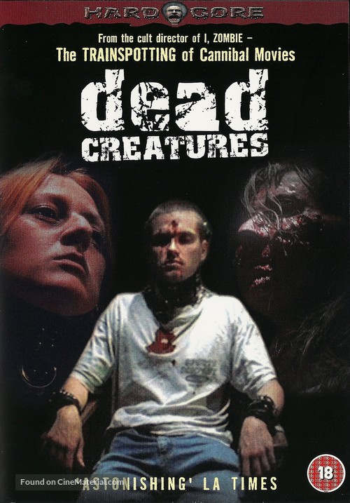 Dead Creatures - British DVD movie cover