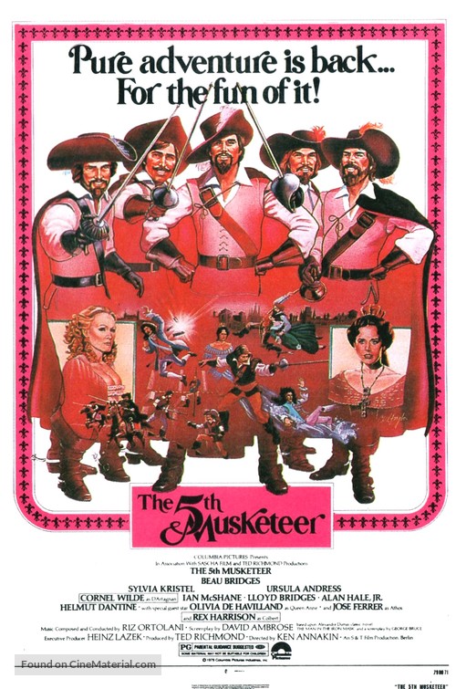 The Fifth Musketeer - Movie Poster