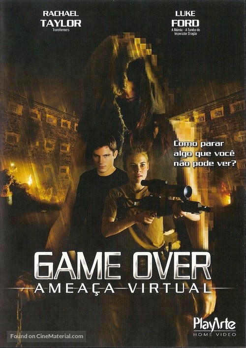 Ghost Machine - Brazilian DVD movie cover