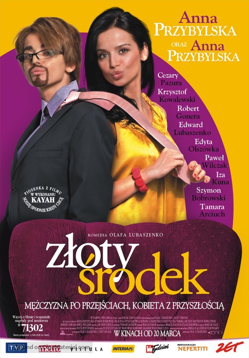 Zloty srodek - Polish Movie Poster