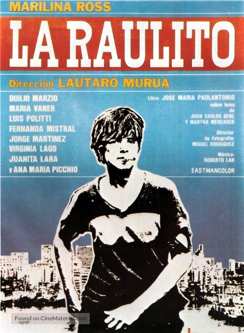 La Raulito - Argentinian Movie Poster