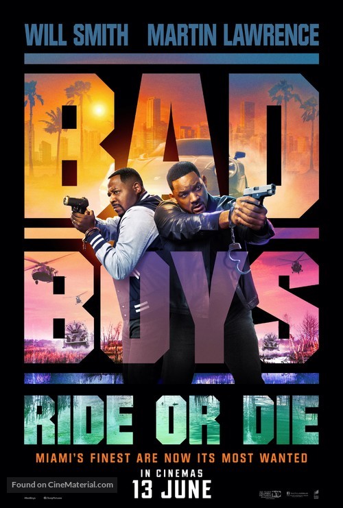 Bad Boys: Ride or Die - Malaysian Movie Poster