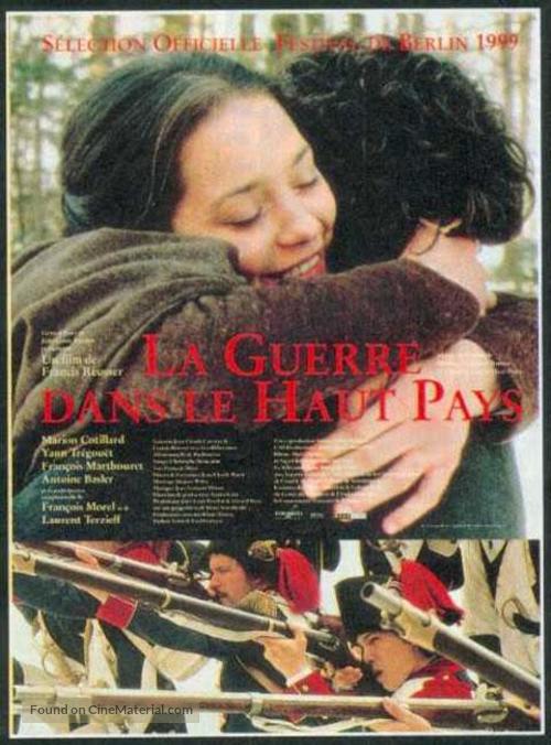 La guerre dans le Haut Pays - French Movie Poster