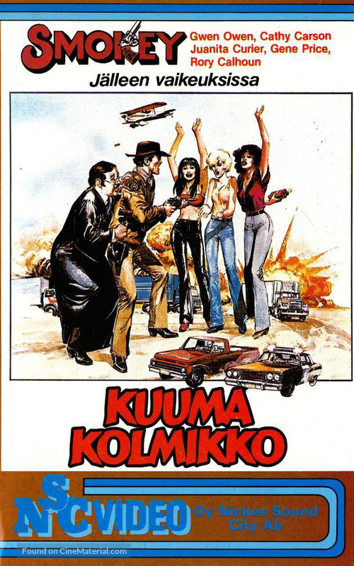 Smokey and the Judge - Finnish VHS movie cover