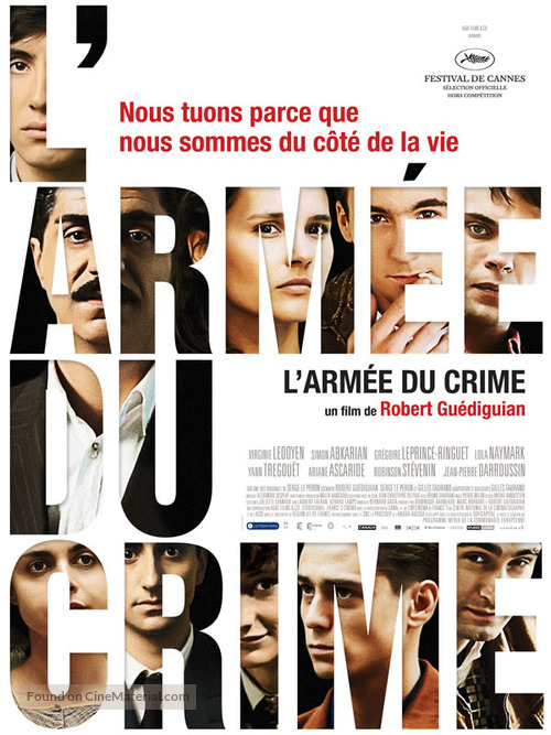 L&#039;arm&eacute;e du crime - French Movie Poster