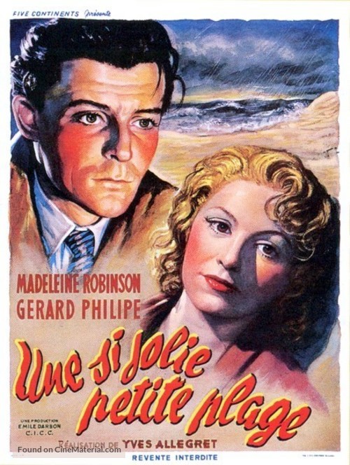 Une si jolie petite plage - French Movie Poster