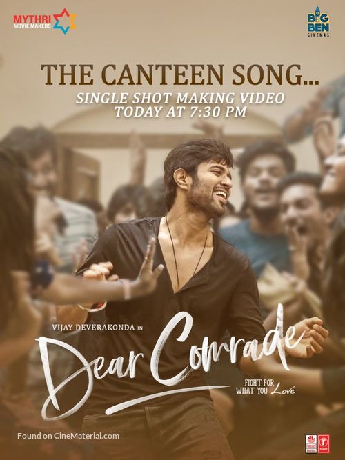 Dear Comrade - Indian Movie Poster