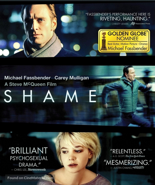 Shame - Blu-Ray movie cover