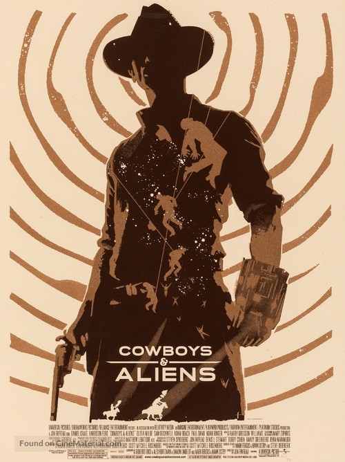 Cowboys &amp; Aliens - poster