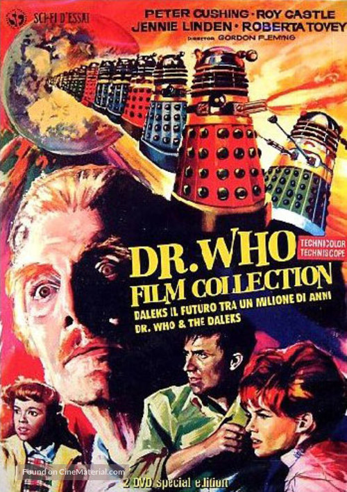 Dr. Who and the Daleks - Italian DVD movie cover