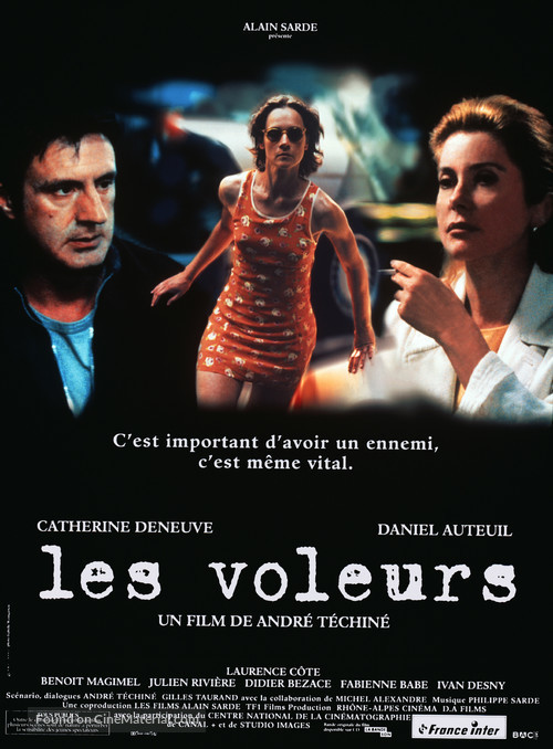 Les voleurs - French Movie Poster