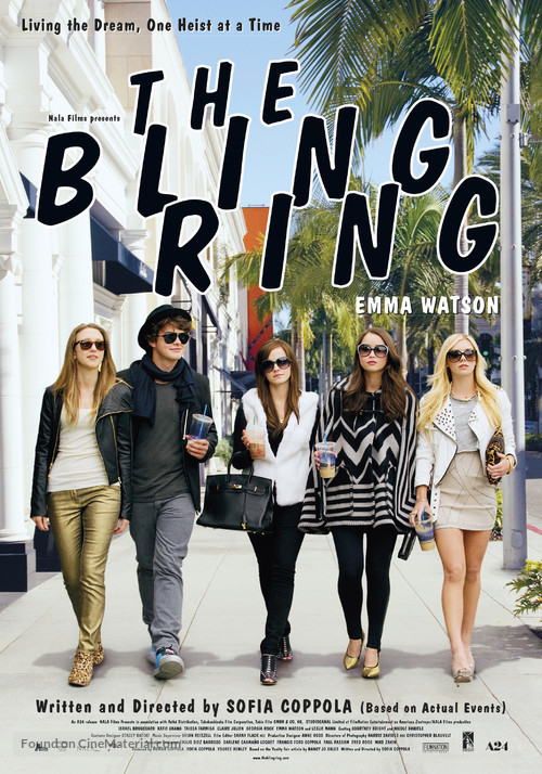 The Bling Ring - Dutch Movie Poster