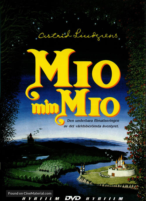 Mio min Mio - Swedish DVD movie cover