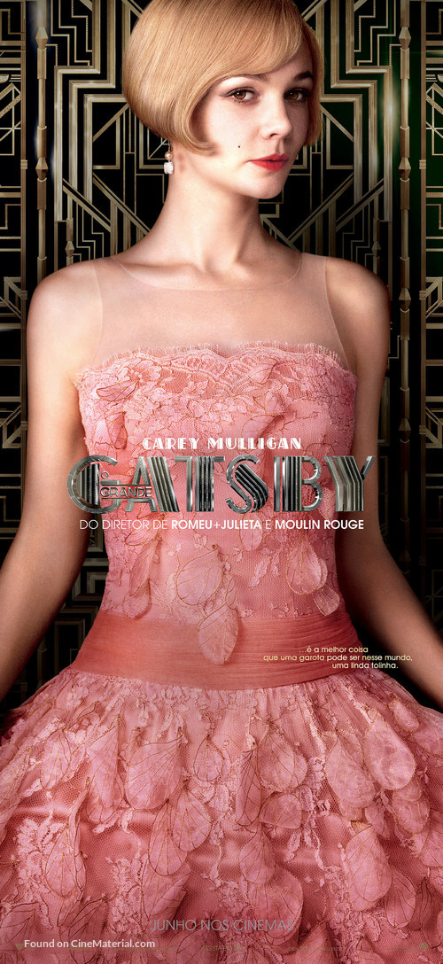 The Great Gatsby - Brazilian Movie Poster