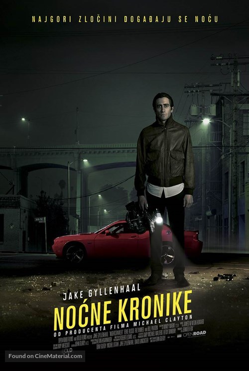 Nightcrawler - Croatian Movie Poster