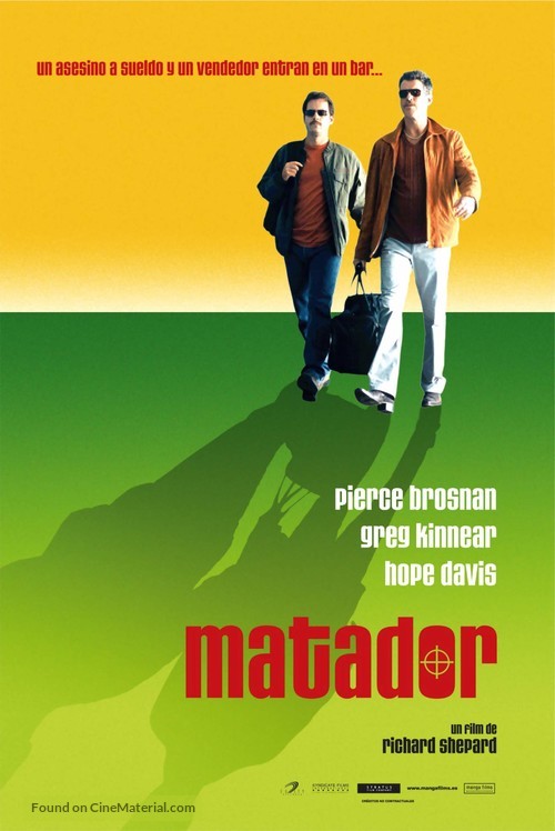 The Matador - Spanish Movie Poster
