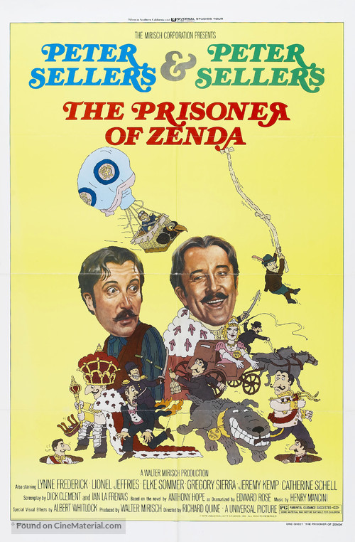 The Prisoner of Zenda - Movie Poster