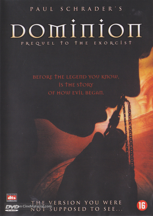 Dominion: Prequel to the Exorcist - Dutch DVD movie cover