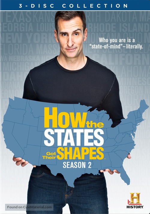 &quot;How the States Got Their Shapes&quot; - DVD movie cover