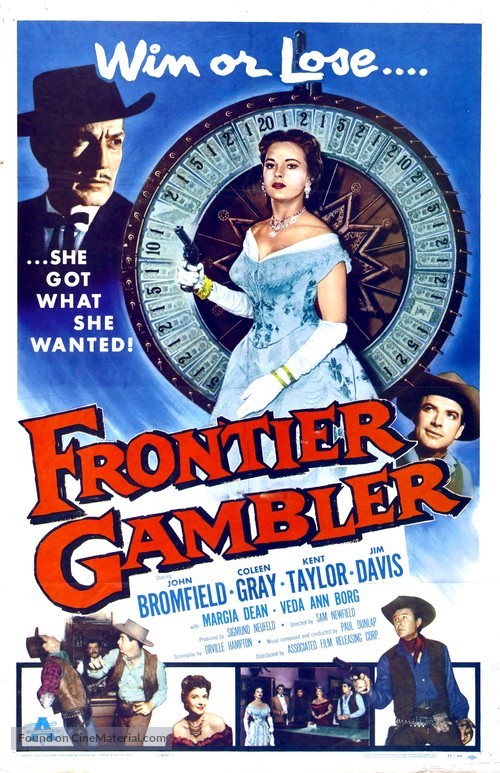 Frontier Gambler - Movie Poster