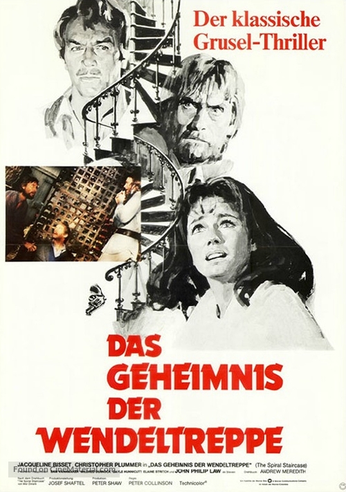 The Spiral Staircase - German Movie Poster