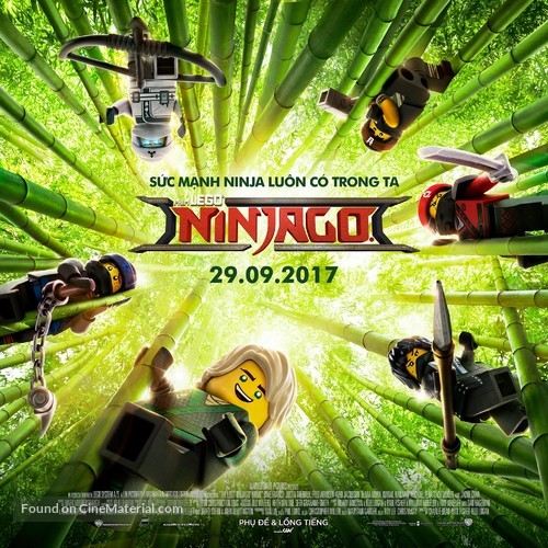 The Lego Ninjago Movie - Vietnamese Movie Poster