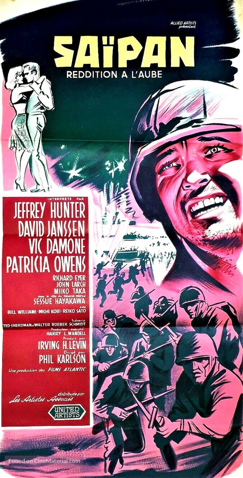 Hell to Eternity - French Movie Poster