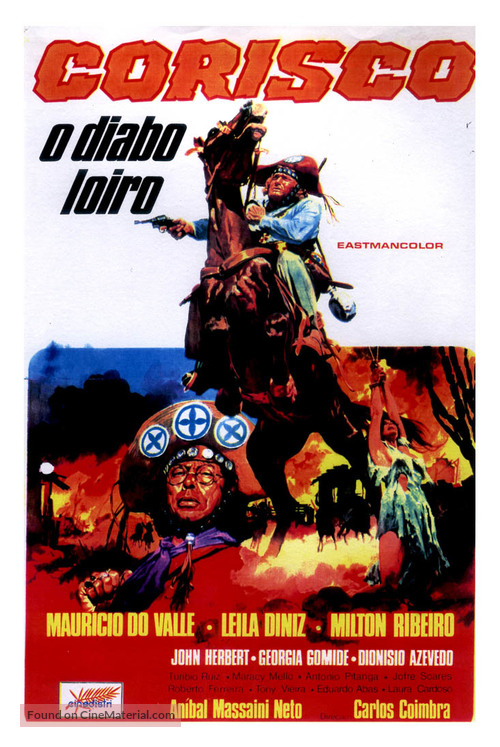 Corisco, O Diabo Loiro - Brazilian Movie Poster