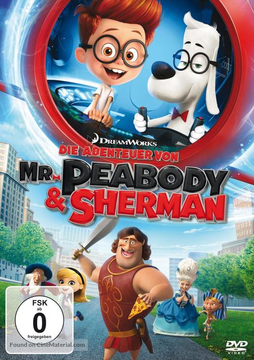 Mr. Peabody &amp; Sherman - German DVD movie cover