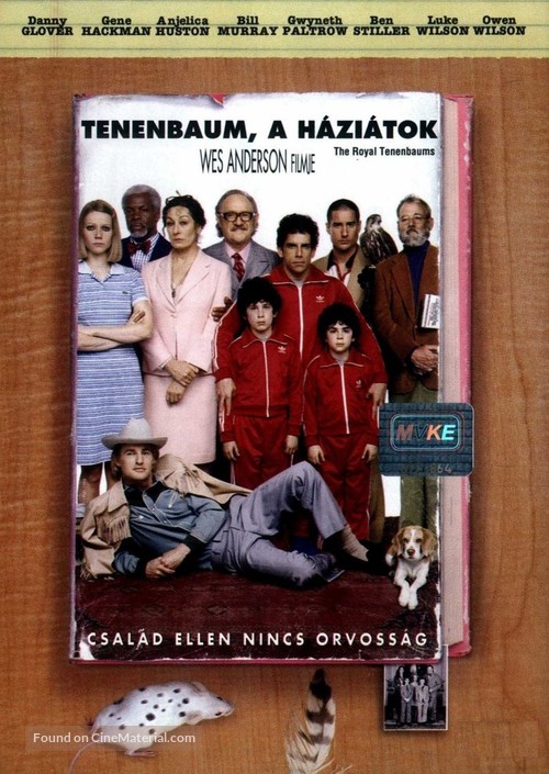 The Royal Tenenbaums - Hungarian DVD movie cover