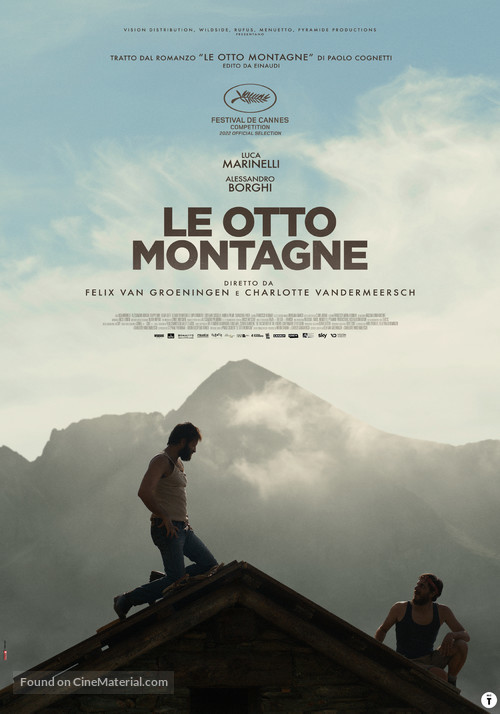 Le otto montagne - Italian Movie Poster