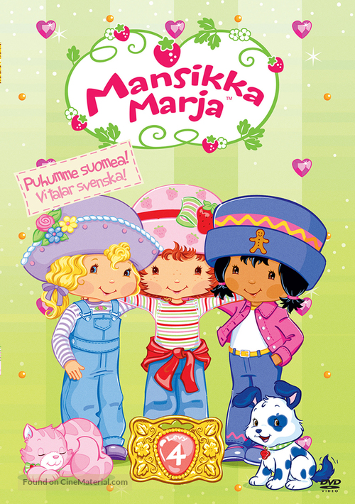 &quot;Strawberry Shortcake&quot; - Finnish DVD movie cover