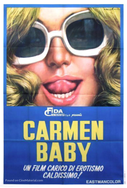 Carmen, Baby - Italian Movie Poster