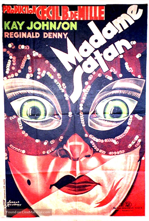Madam Satan - French Movie Poster