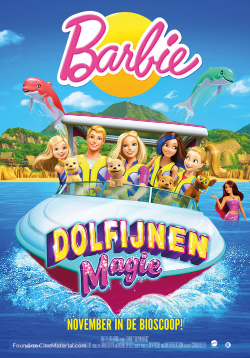 Barbie: Dolphin Magic - Belgian Movie Poster