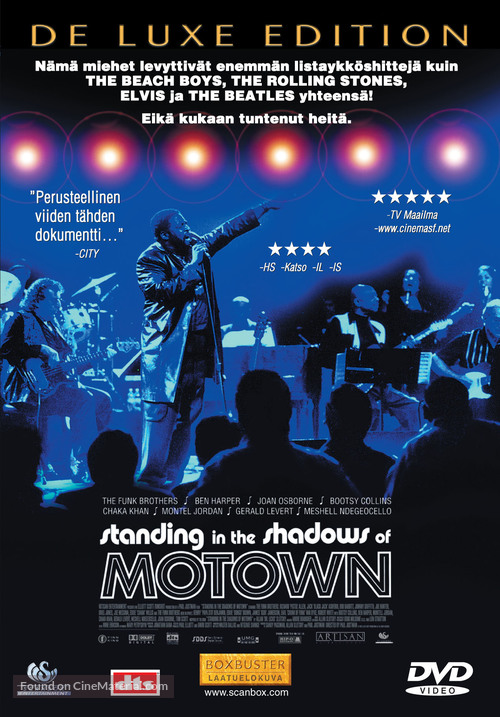 Standing in the Shadows of Motown - Finnish Movie Cover