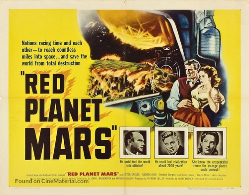 Red Planet Mars - Movie Poster