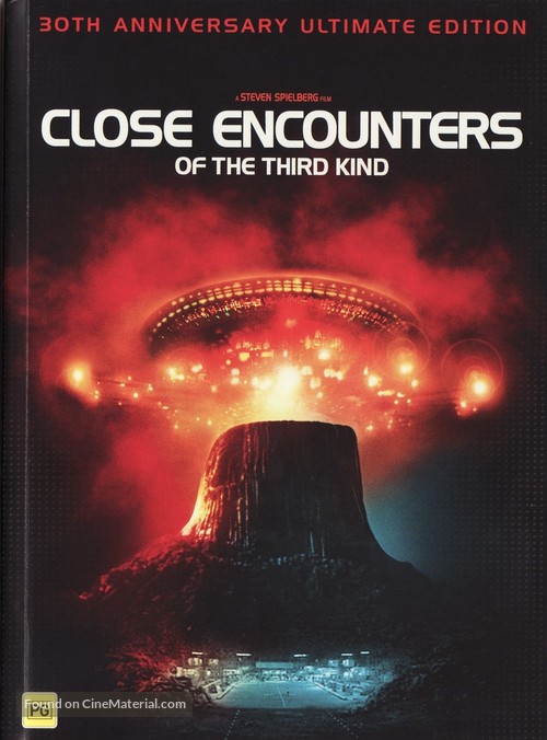 Close Encounters of the Third Kind - Australian DVD movie cover