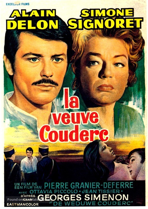 La Veuve Couderc - Belgian Movie Poster