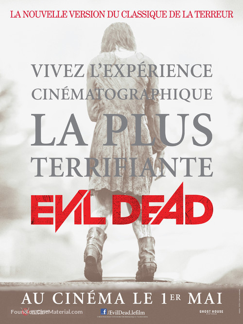 Evil Dead - French Movie Poster