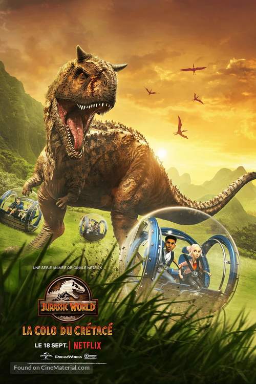 &quot;Jurassic World: Camp Cretaceous&quot; - French Movie Poster