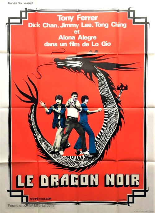 Hei lung - French Movie Poster